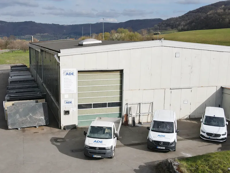 Bezug der neuen Produktion